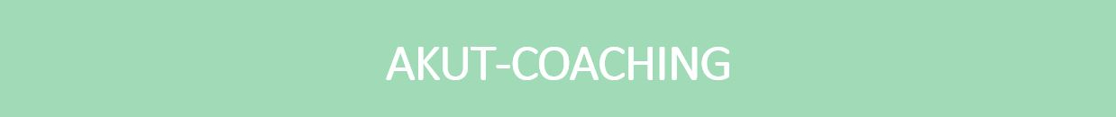 Überschrift Akut-Coaching