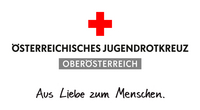 OEJRK_OOE_1z_slogan_unten_cmyk Logo Österreichisches Jugendrotkreuz Landesverband Oberösterreich