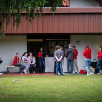 bewerbsstation mit Jugendlichen