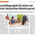 Zeitungsbericht über die Lernhilfe des Jugendrotkreuzes in Salzburg